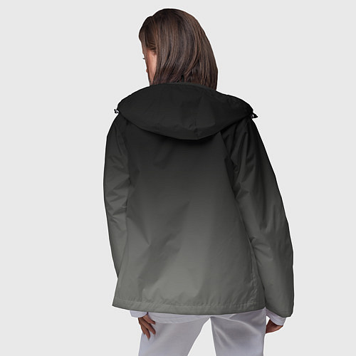 Женская ветровка X 5 / 3D-Черный – фото 4