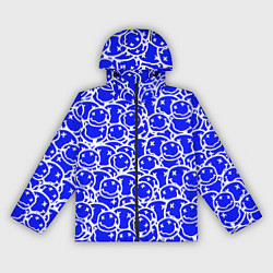 Женская ветровка Nirvana logo blue