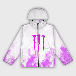 Женская ветровка Monster energy neon flame