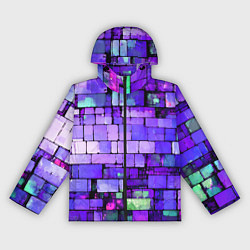 Женская ветровка Фиолетовые кирпичики
