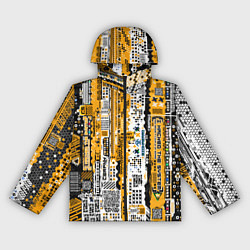 Женская ветровка Cyberpunk pattern yellow