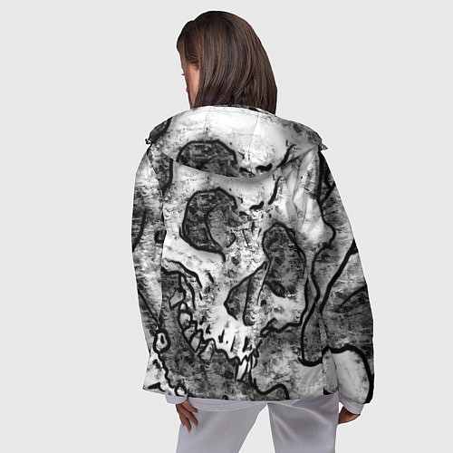 Женская ветровка Беззубый / 3D-Черный – фото 4