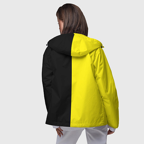 Женская ветровка Нирвана два цвета / 3D-Черный – фото 4