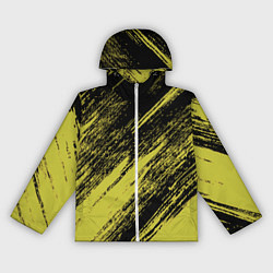 Женская ветровка The color is black and yellow