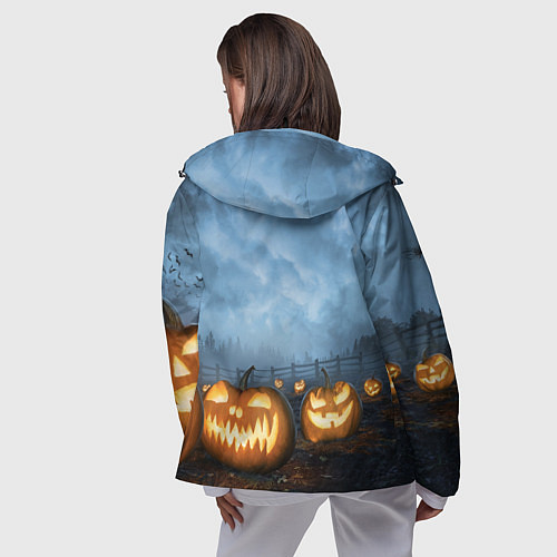 Женская ветровка Костюмы для halloween / 3D-Черный – фото 4