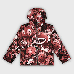 Женская ветровка Растения против зомби в красном цвете