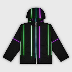 Женская ветровка Neon stripes