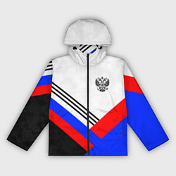 Женская ветровка Герб России - минимализм