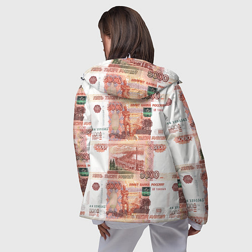 Женская ветровка 5 000 рублей / 3D-Белый – фото 4