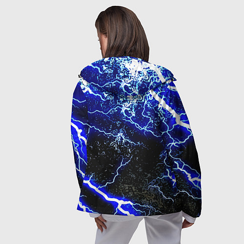 Женская ветровка Monster storm energy / 3D-Черный – фото 4