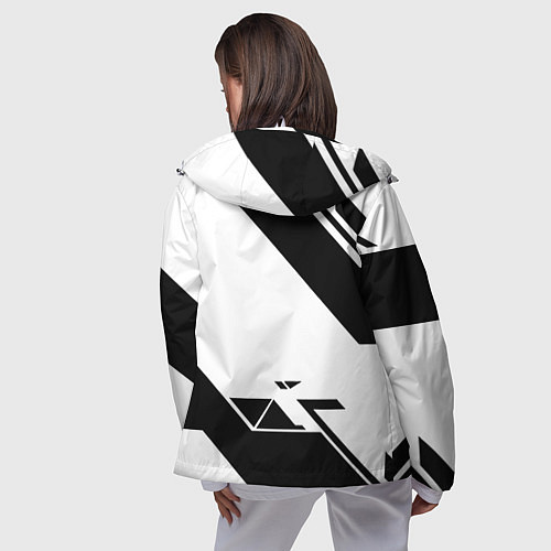 Женская ветровка Farcry6 геометрия полосы / 3D-Белый – фото 4