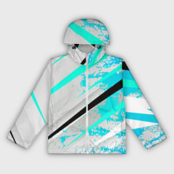 Женская ветровка Color white light blue