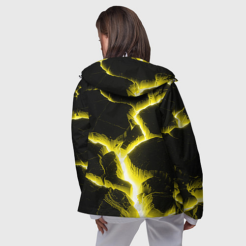 Женская ветровка The rift / 3D-Белый – фото 4