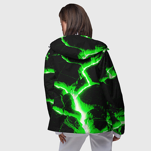 Женская ветровка Разлом / 3D-Белый – фото 4