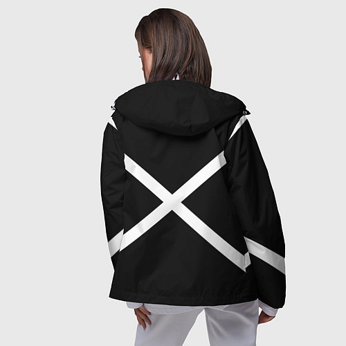 Женская ветровка Monster energy line / 3D-Белый – фото 4