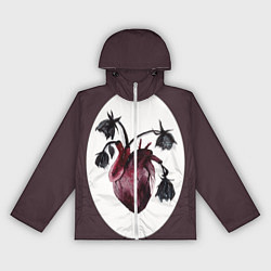 Женская ветровка Цветы любви: увядшее сердце