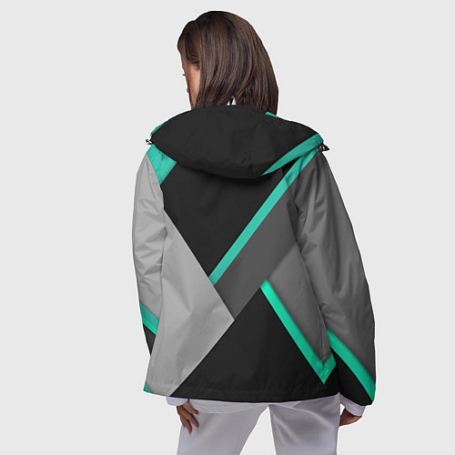 Женская ветровка Multicoloured / 3D-Белый – фото 4