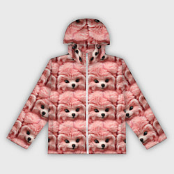 Ветровка с капюшоном женская Игрушки зверушки, цвет: 3D-белый