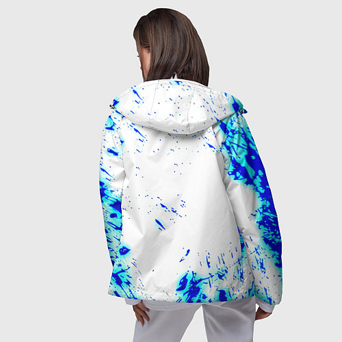 Женская ветровка Sally Face краски / 3D-Белый – фото 4
