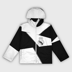 Женская ветровка Real Madrid geometry black