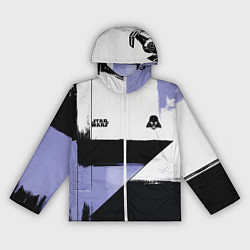 Ветровка с капюшоном женская Дарт Вейдер Звездные войны, цвет: 3D-белый