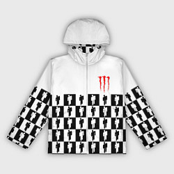 Женская ветровка Monster energy pattern