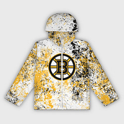 Ветровка с капюшоном женская Boston Bruins NHL white, цвет: 3D-белый