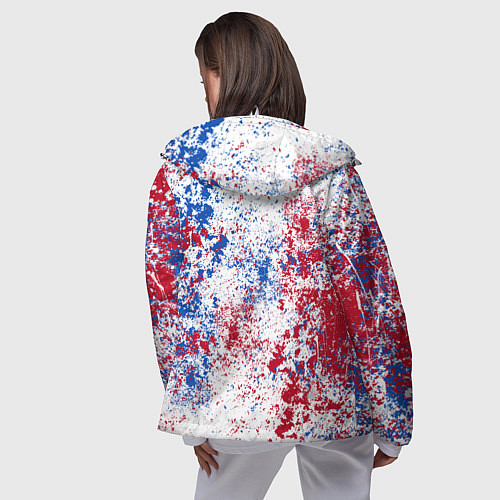 Женская ветровка Colorado Avalanche NHL white / 3D-Белый – фото 4