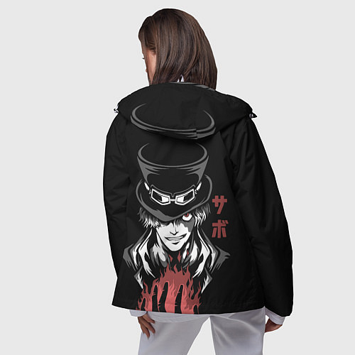 Женская ветровка One Piece - Сабо / 3D-Белый – фото 4