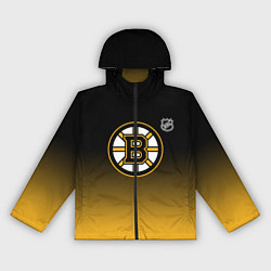 Женская ветровка Бостон Брюинз - градиент