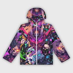 Женская ветровка Стиль Cyberpunk