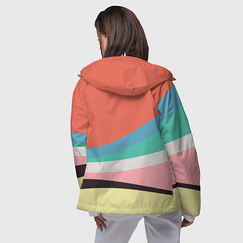 Женская ветровка Спектр июнь / 3D-Белый – фото 4