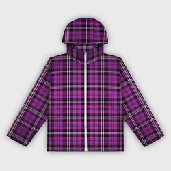 Женская ветровка Color pink checkerboard