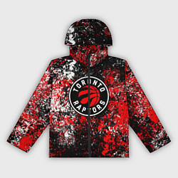 Женская ветровка Торонто Рэпторс - цветовой хаос