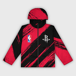 Женская ветровка Хьюстон Рокетс - цвета команды