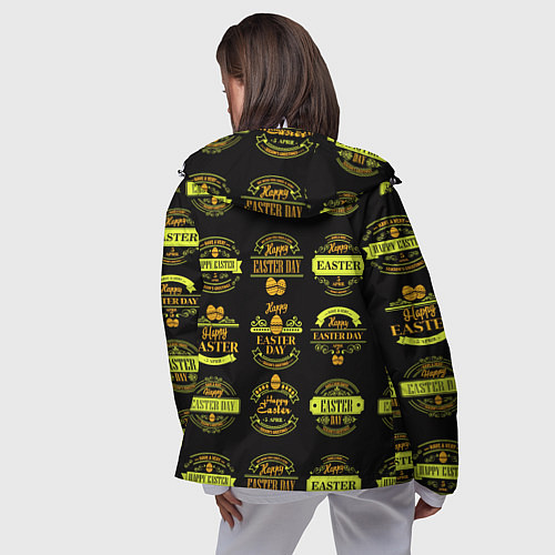 Женская ветровка Easter holidays / 3D-Белый – фото 4