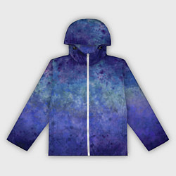 Женская ветровка Абстракция - blue tunnel