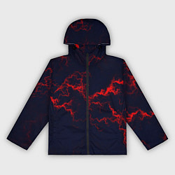 Женская ветровка Lightning red glow