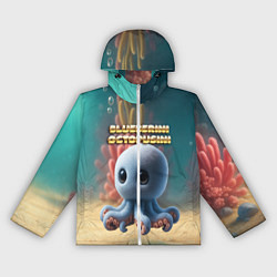 Женская ветровка Blueberini Octopusini мем