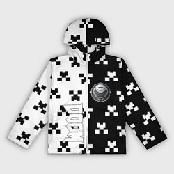 Женская ветровка Doom x minecraft pattern