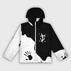 Женская ветровка Doom отпечатки демона