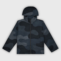 Женская ветровка Текстурный камуфляж на ткани