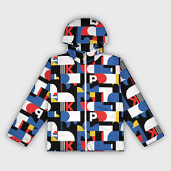 Женская ветровка Геометрия букв