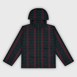 Женская ветровка Color dark cage red stripes