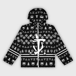 Женская ветровка Doom x witcher pattern