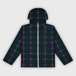 Женская ветровка Color black stripes