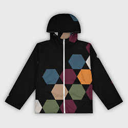 Женская ветровка Honeycombs autumn colors
