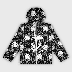 Женская ветровка Doom x nirvana pattern