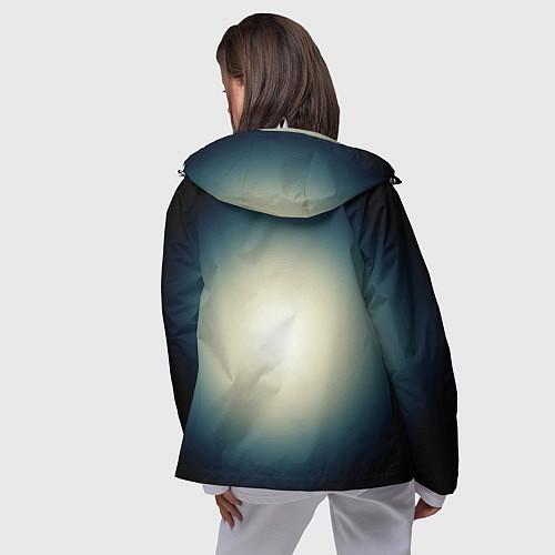 Женская ветровка Имперский штурмовик - градиент / 3D-Белый – фото 4