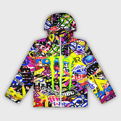 Женская ветровка Monster energy бренды стикеры